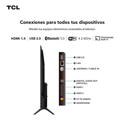 Smart Tv 32 Tcl Full Hd Qled 32s5k