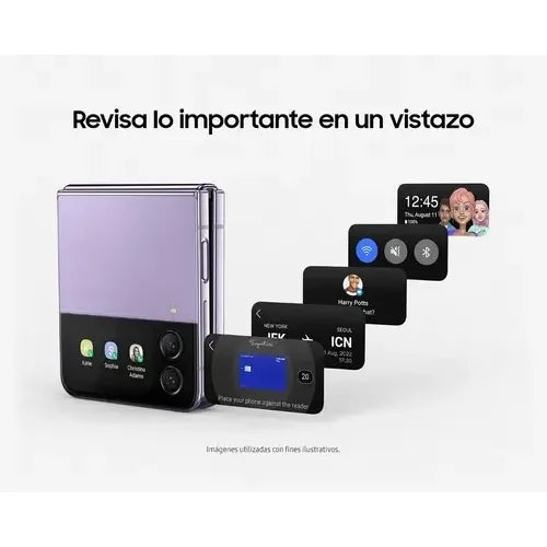 Celular Samsung Z Flip 4 - 256 Gb Azul - Excelente (Reacondicionado) Gray