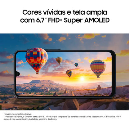 Teléfono Celular Samsung Galaxy A16 128 Gb 4 Gb De Ram Cámara De 50 Mp Pantalla 6.7 Nfc Negro