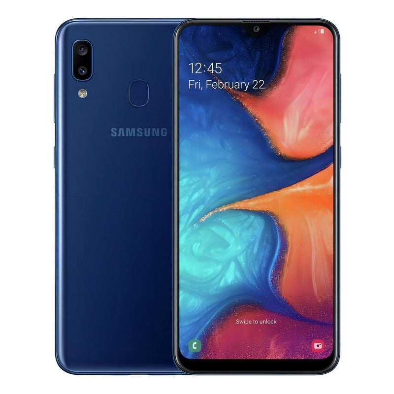 Samsung Galaxy A20 32 Gb Azul 3 Gb Ram - Excelente (Reacondicionado)
