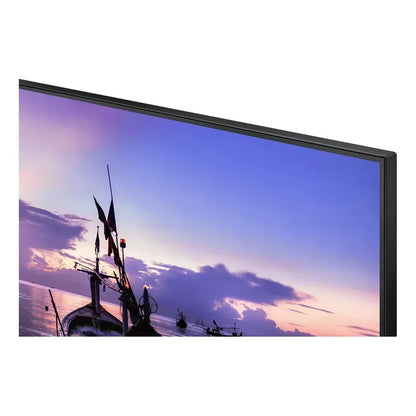 Monitor 22  Fhd Con Panel Ips 75hz Y Bordes Ultradelgados Samsung Negro