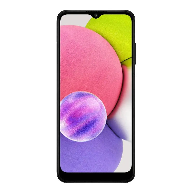 Celular Samsung Galaxy A03s 64gb + 4gb Ram Hd+ 13mpx 2021 Color Negro - Excelente (Reacondicionado)