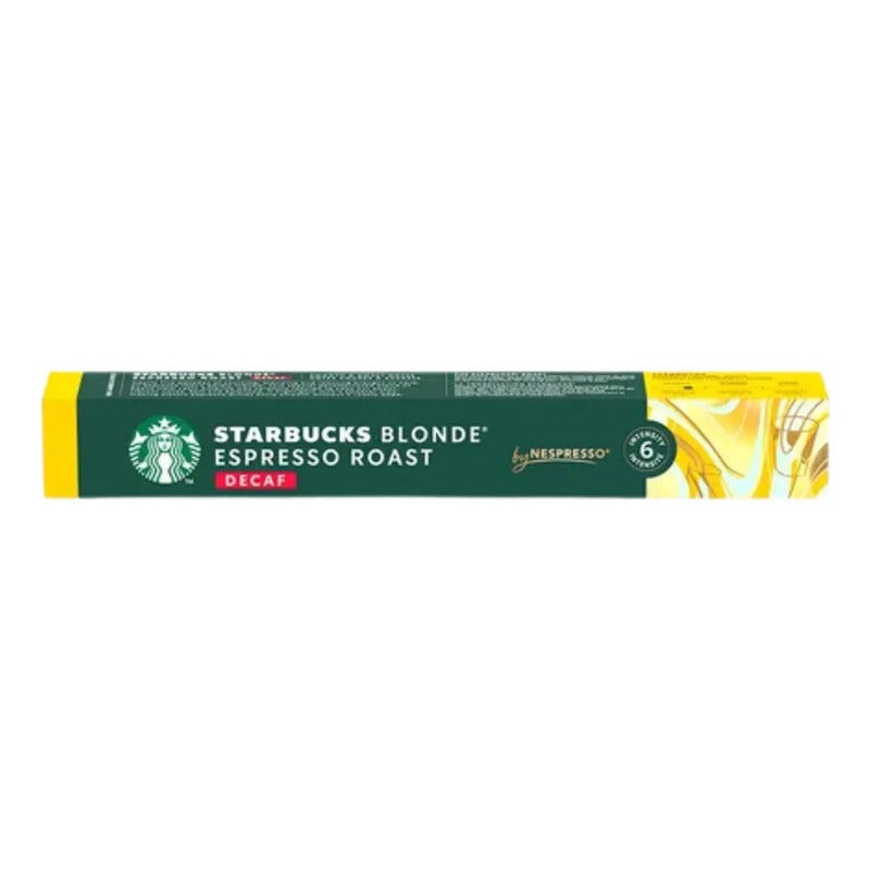 Café Blonde Espresso Roast Decaf En Cápsula Starbucks By Nespresso Sin Tacc