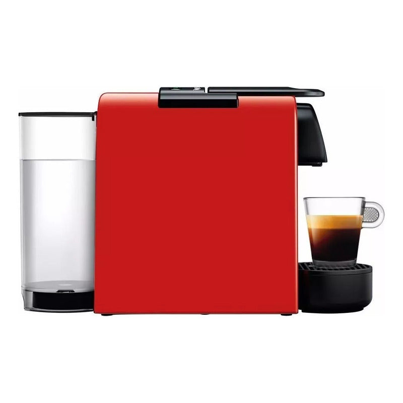 Cafetera Nespresso Essenza Mini Red  + Aeroccino Rojo