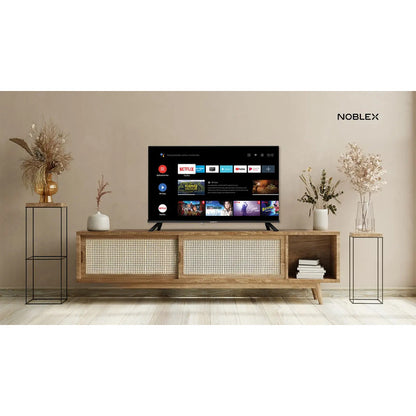 Smart Tv 43  Noblex Full Hd Led Android Tv Imagen Brillante Y Sonido Claro Pantalla Nítida Diseño Moderno Conexión Wifi Integrada Ideal Para Cine En Casa Videojuegos Y Streaming