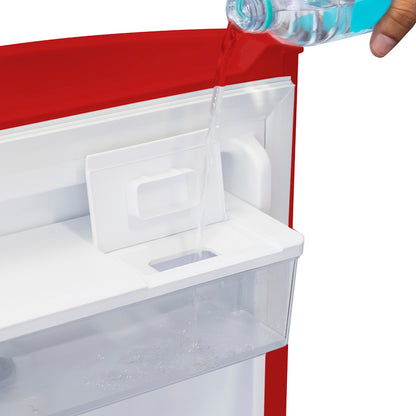 Heladera Philco One Door Cíclica Con Dispenser 161l Roja- Phsd179rd2