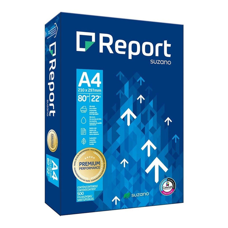 Report Alcalino Colorlock Fsc-2 A4 80grs 5und Color Blanco