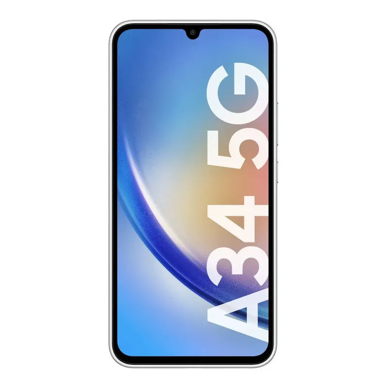 Samsung Galaxy A34 5g 128gb Awesome Silver 6gb Ram - Bueno (Reacondicionado)