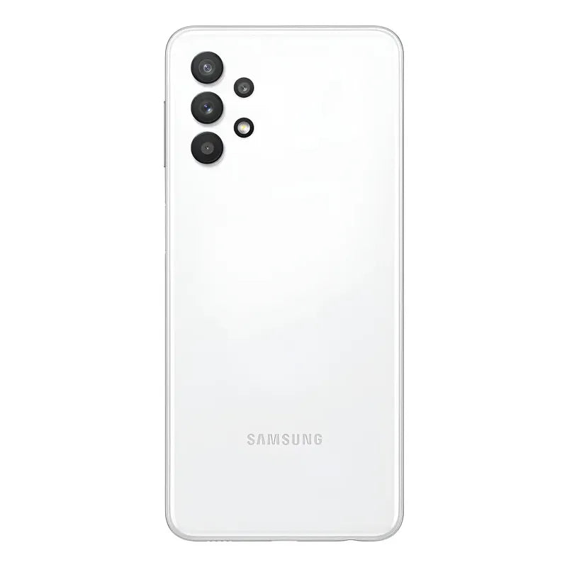 Celular Samsung Galaxy A32 128gb + 4gb Super Amoled 90hz Color Blanco - Aceptable (Reacondicionado) Awesome White
