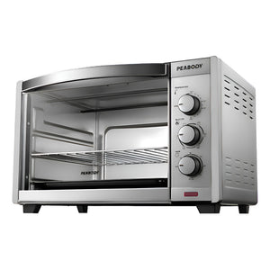 Horno Eléctrico De Mesa Peabody 54 Litros Pe-he55s Convección Color Silver