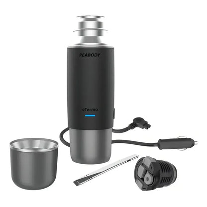 Termo Eléctrico Peabody Pe-etl500s Inoxidable 500ml Color Plateado