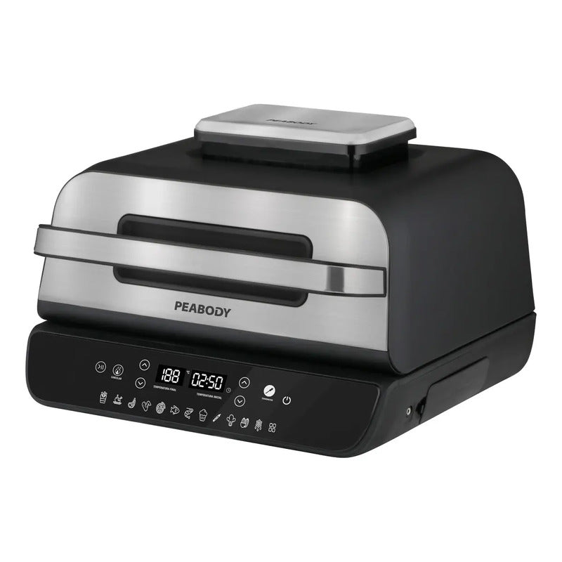 Freidora De Aire Peabody Pe-afg03n 7l Negra 1.8kw Color Negro