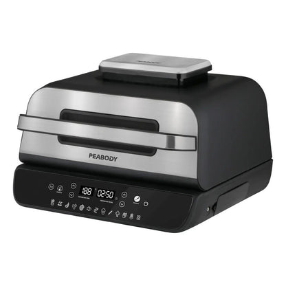 Freidora De Aire Peabody Pe-afg03n 7l Negra 1.8kw Color Negro