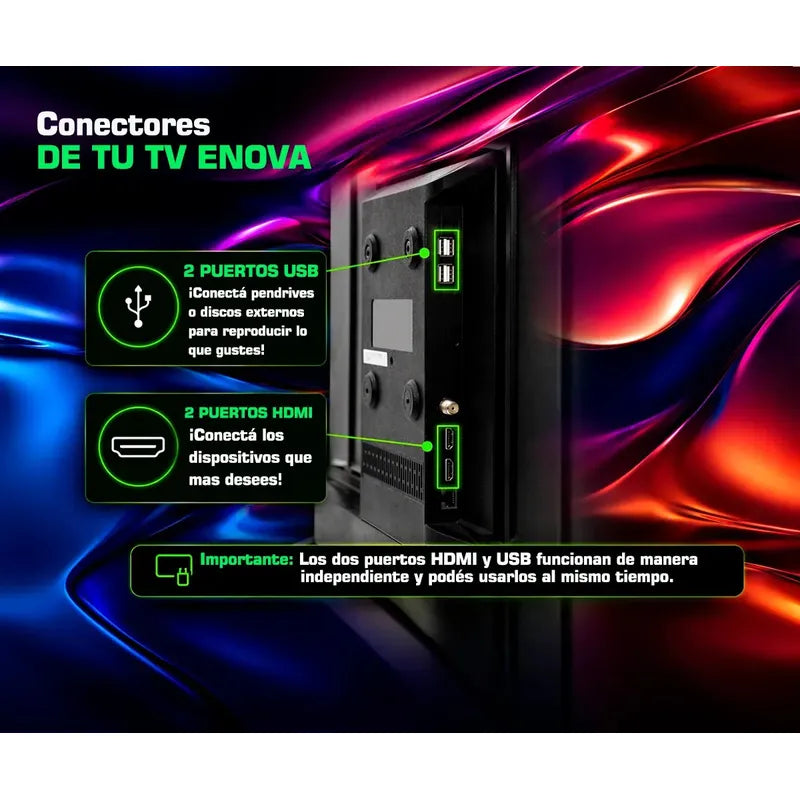 Smart Tv Enova 43'' Full Hd Google Tv