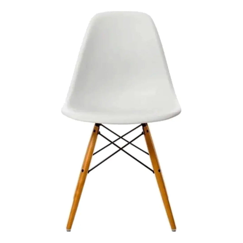 Silla Eames X4 Diseño Living Comedor Cocina X 4 Blancas Blanco