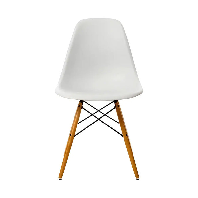 Silla Eames X4 Diseño Living Comedor Cocina Full Baires4 Cantidad De Sillas Por Set 4 Color De La Estructura De La Silla Blanco Liso