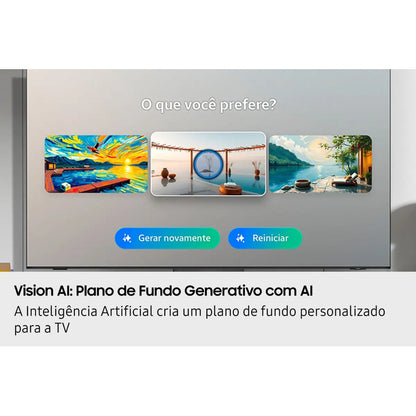 Televisor Inteligente Qled 4k Vision Ai 85  Q7f 2025 Negro Samsung Bivolt