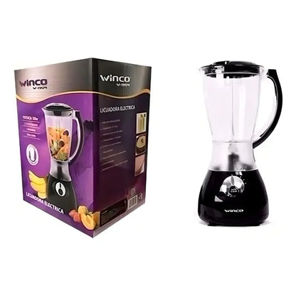 Licuadora Winco W1904 1.5 L Con Jarra De Vidrio 500w