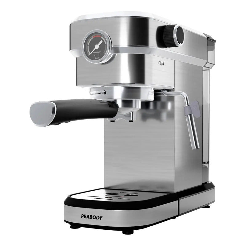 Cafetera Expreso Peabody Nespresso Semi Automática Plateada Plateado
