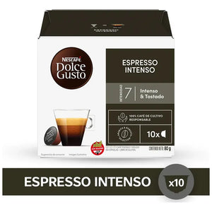 Cápsulas De Café Nescafé Dolce Gusto Espresso Intenso Sin Tacc