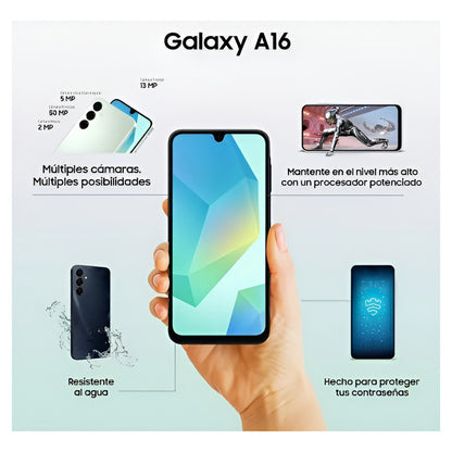 Samsung Galaxy A16 4g 128gb 4 Gb Ram Negro