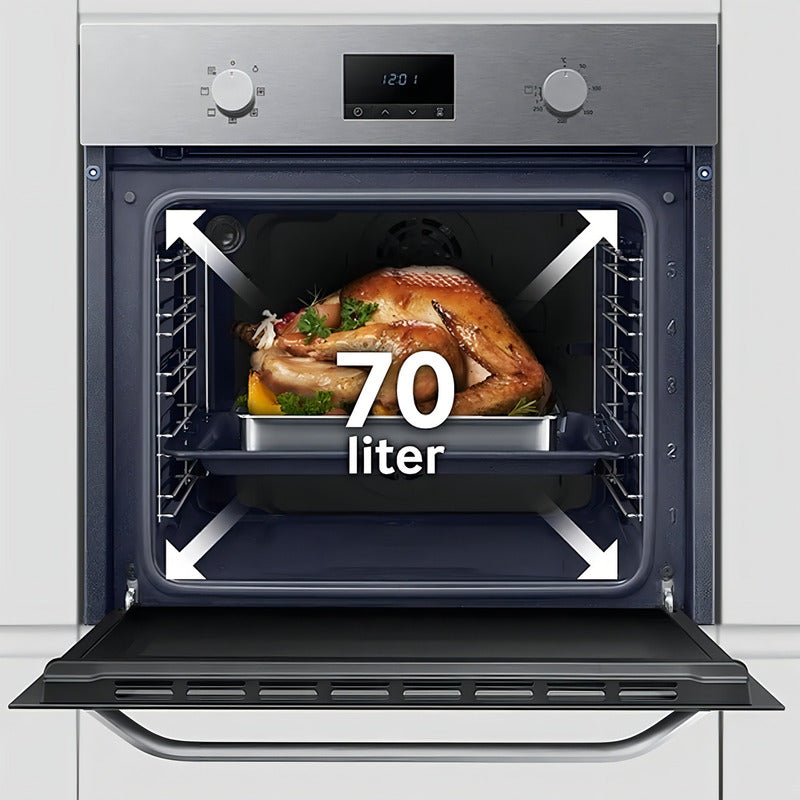 Horno Empotrable Eléctrico Samsung Nv70k 70l Negro