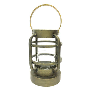 Fanal Modelo Farol Red Bronce Con Portavelas Mediano