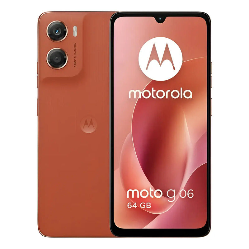 Motorola Moto G06 64gb - 4gb Ram Naranja