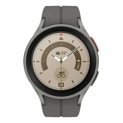 Samsung Galaxy Watch5 Pro Bluetooth (45mm) Caja Gris Titanio Malla Gris Titanio Bisel Gris Titanio - Aceptable (Reacondicionado)