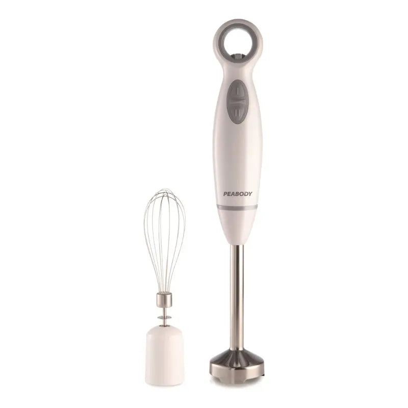 Licuadora De Mano Peabody Mixer 600w Blanco Pe-lma323b