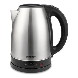 Pava Eléctrica Peabody Pe-k1708 Inox 2200w 1.7l P2 Color Plateado