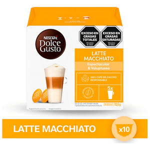 Café Latte Macchiato En Cápsula Nescafé Dolce Gusto Cápsulas