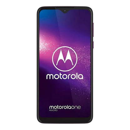 Motorola One Macro 64 Gb Space Blue 4 Gb Ram - Excelente (Reacondicionado)
