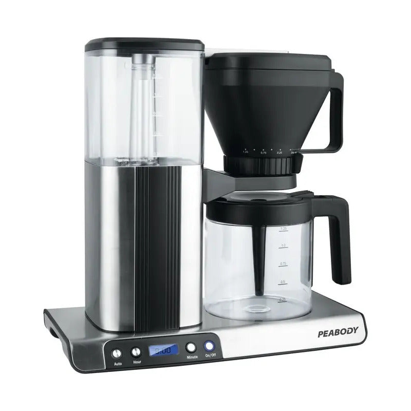 Cafetera Peabody De Goteo Digital 1.25 Litros Pe-mk01 Color Negro
