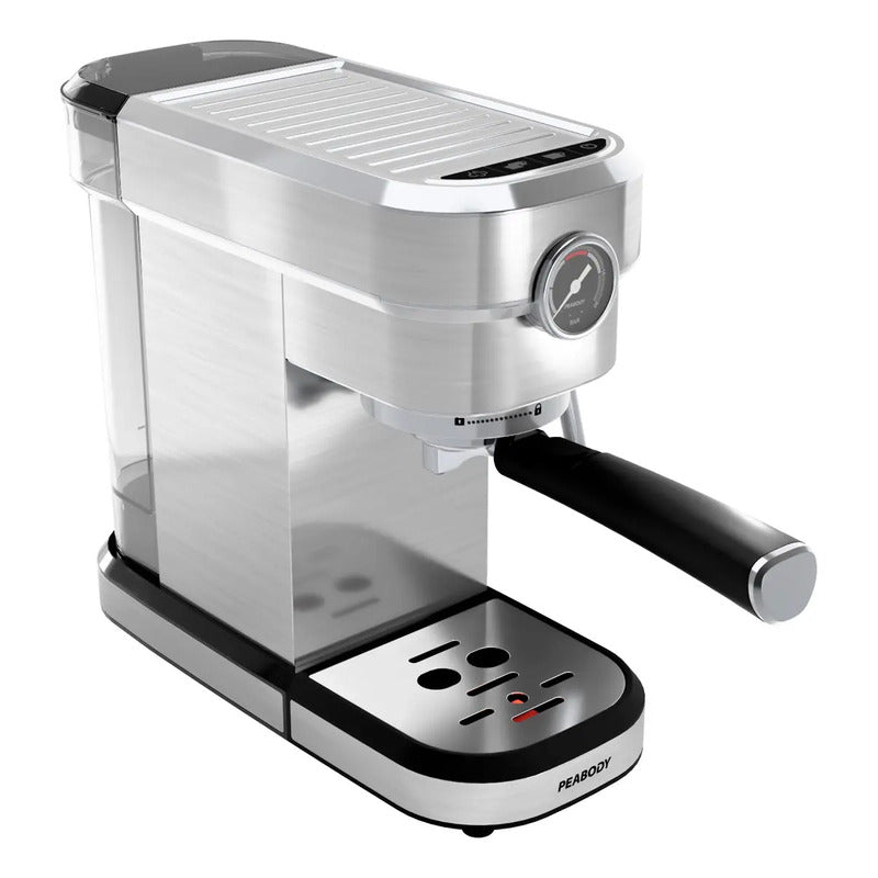 Cafetera Expreso Peabody Nespresso Semi Automática Plateada Plateado