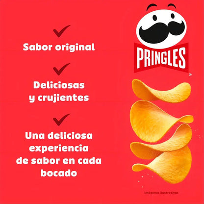 Papas Fritas Pringles Tubo 104g Sabor Original Snack Pringle