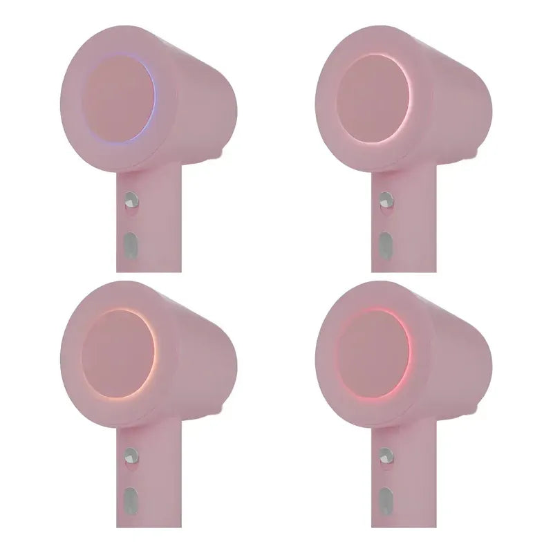 Secador De Pelo Peabody 1600w Spdc02p C/accesorios Rosa Claro