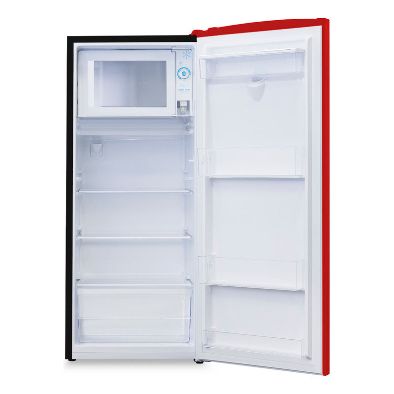 Heladera Philco One Door Cíclica Con Dispenser 161l Roja- Phsd179rd2
