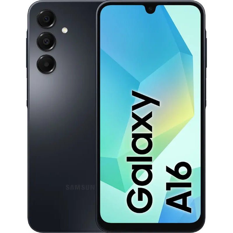 Celular Samsung Galaxy A16 128gb 4gb Ram Pantalla 6.6'' Hd+ Triple Cámara 50mp Android 14 Batería 5000mah 4g Lte Negro