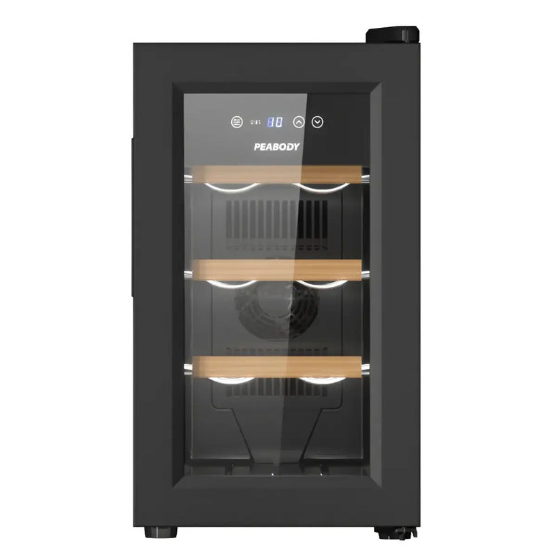 Cava De Vinos Termoeléctrica Peabody Pe-cvt08n 8 Botellas