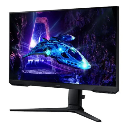 Monitor Samsung Con Pantalla De 24  180hz Y Resolución Full Hd Negro