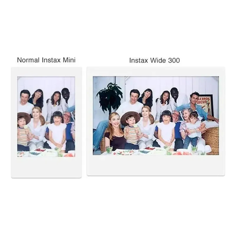 Rollo Film Fujifilm Instax Wide Pack 20 Fotos Blanco Blanco